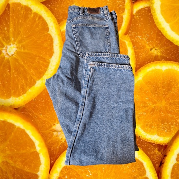 L.L. Bean Other - L.L. Bean Flannel Lined Jeans Classic Fit Denim Pants 36x32‎